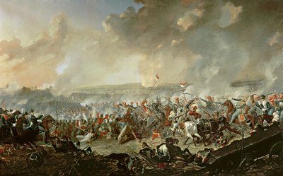 La battaglia di Waterloo, 18 giugno 1815 da Denis Dighton